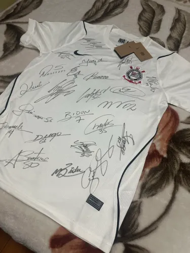 Nova Camisa Corinthians 2026 Oficial - Autografada
