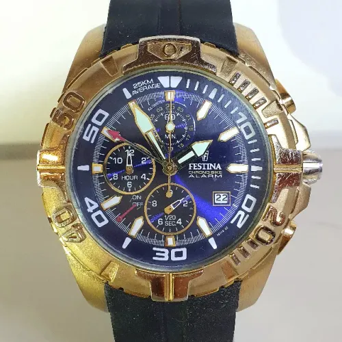 Relógio Festina Chrono Bike Alarm ref 16119 lindo