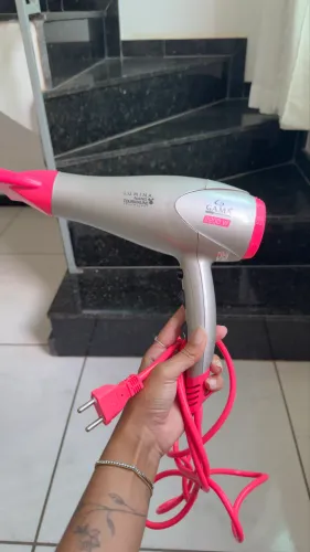 secador de cabelo Gama profissional - lumina nano tourmaline