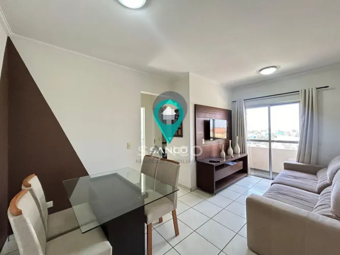 APARTAMENTO MOBILIADO PARA LOCAÇÃO, NO RESIDENCIAL NOVE DE JULHO, EM JUNDIAÍ