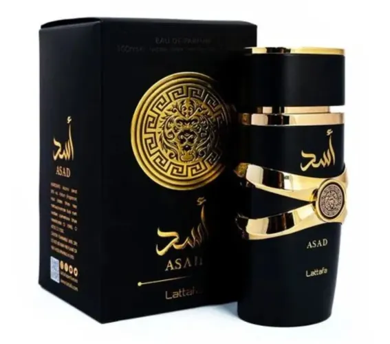 Perfume Árabe Asad Black - 100% original