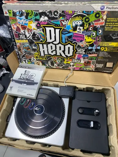 Dj hero na caixa ps3 