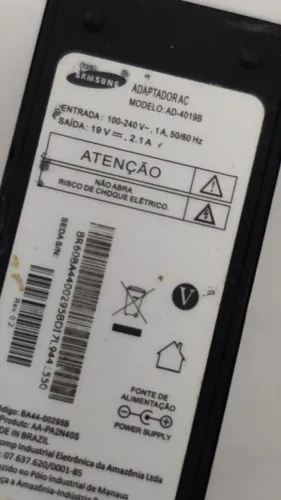 Fonte Carregador Para Notebook Samsung Ad-4019b