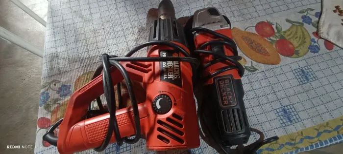 Vendo lixadeira e soprador térmico