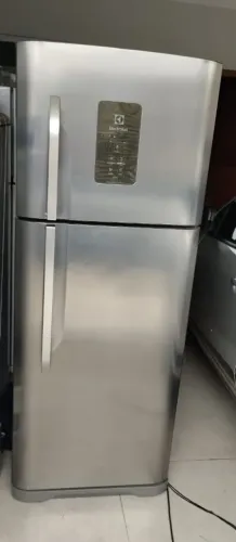 Geladeira Electrolux frost free inox 440 litros estado de nova