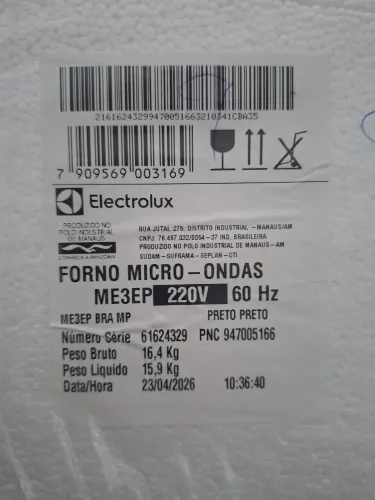 Forno micro-ondas embutir