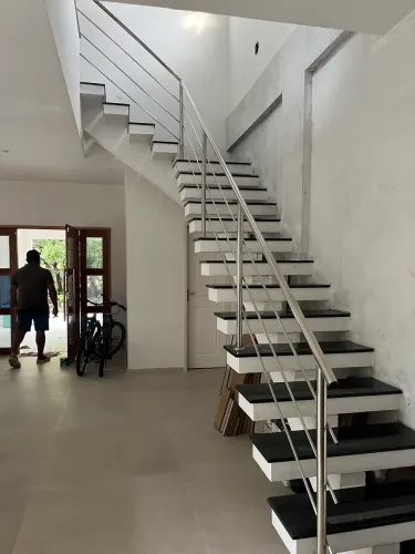 Corrimão em aço inox