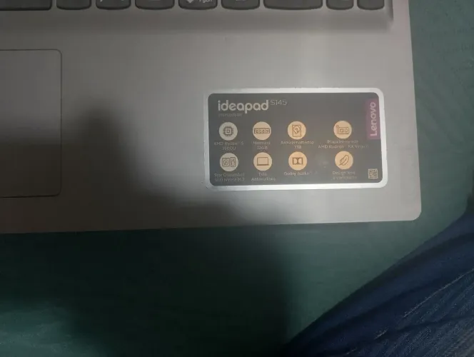 Notebook Lenovo 12gb 1tbhd processador Ryzen 5 geração 3500U