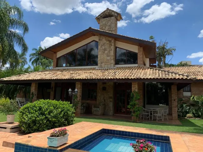 Chácara à venda em Indaiatuba, Vale das Laranjeiras, com 5 suítes, com 2820 m²