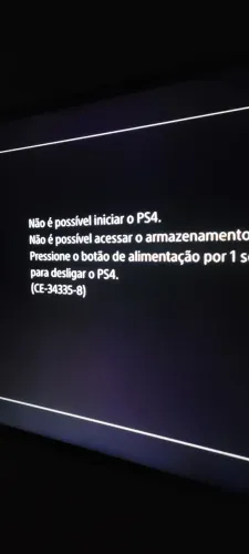 Ps4 slim defeito  
