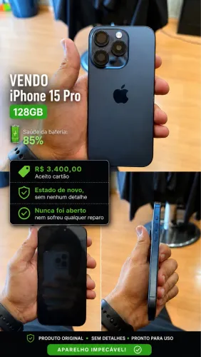 iPhone 15 pro 128gb