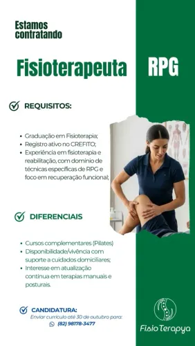 Fisioterapeuta especialista em RPG
