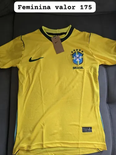 Camisa brasil feminino