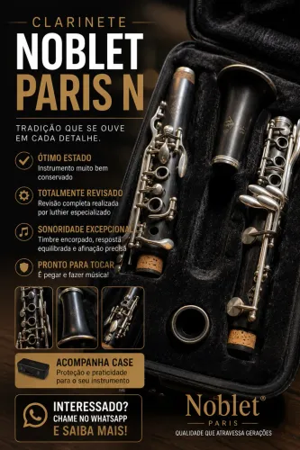 Clarinete Noblet Paris N