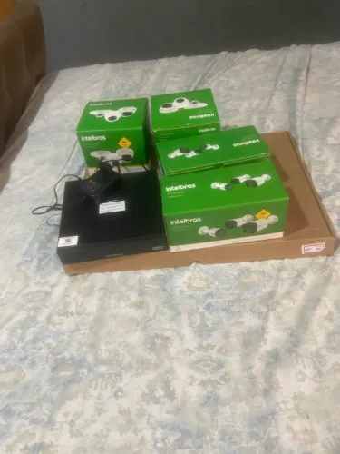 Kit câmeras e dvr