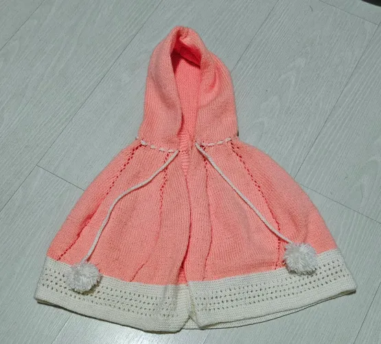 Blusa de lã infantil 
