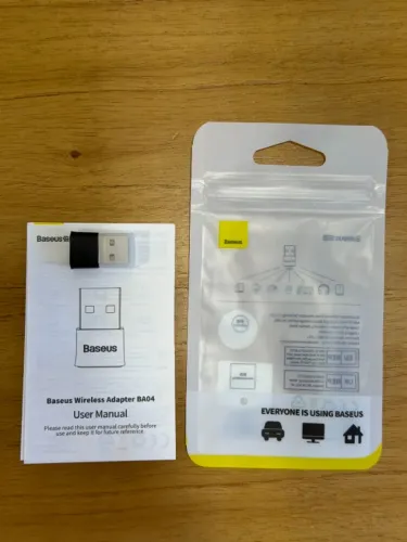 Adaptador Bluetooth USB Baseus 5.3 para PC e Notebook