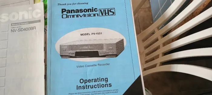 Manuais Antigos Videocassete e TV Usado BH