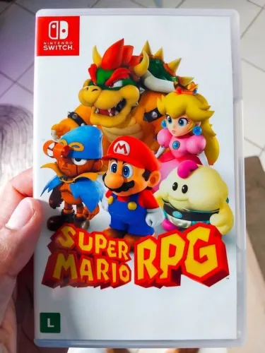 Jogo Super Mario RPG Nintendo Switch mídia física