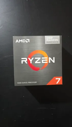 Processador AMD Ryzen 7 5700G AM4 Caixa e cooler original C/Video integrado AMD Radeon