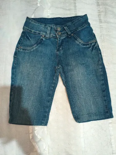 Bermuda feminina jeans P