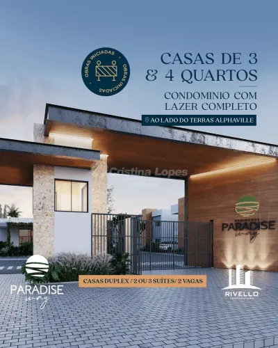 Casa à venda, Condomínio Paradise Way, Uruguai, Teresina, PI