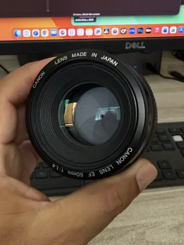 Lente Canon EF 50mm 1.4 