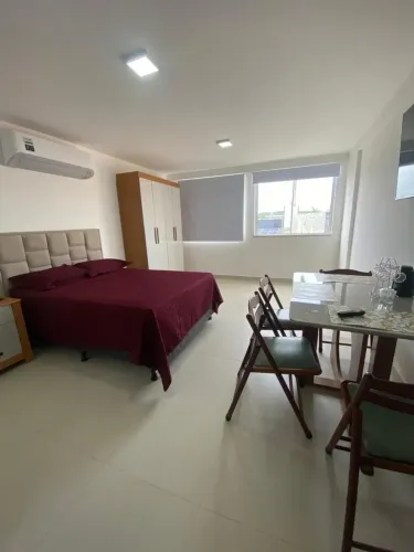 Studio com MOBÍLIA NOVA tem 30m² em Capim Macio - Natal - RN