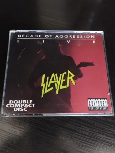 CD Slayer - Decade of Aggression Duplo Ver Fotos Ler Anúncio Thrash Metal Metallica 