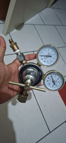 Regulador CO2!! Para solda e outros usos.