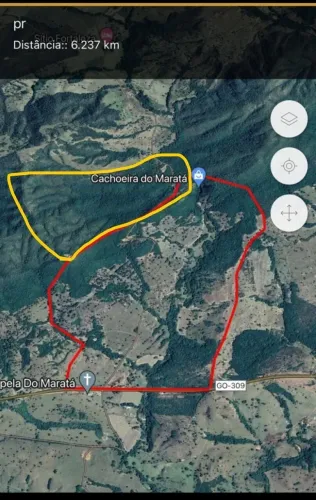 Sítio / Fazenda à Venda 82,3 hectares à 20 Km de Pires do Rio-Go.Ao lado da Cachoeira do M