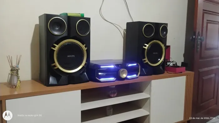 APARELHO DE SOM PHILIPS 1000WATS