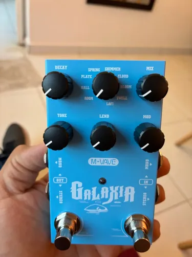 Pedal Reverb M-Vave Galáxia
