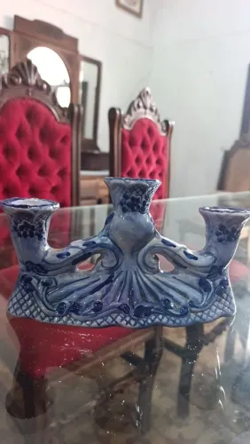Par de castiçais antigo