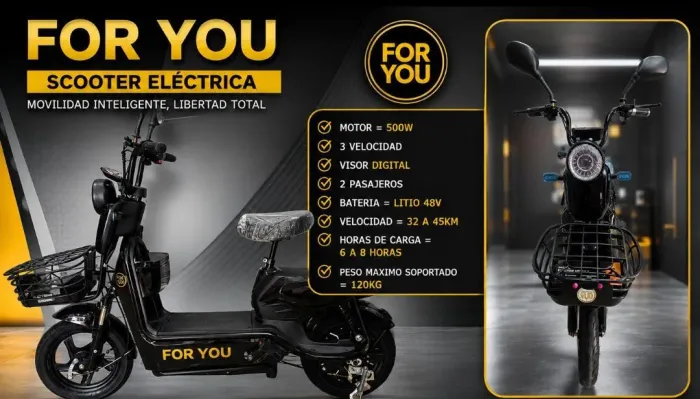 Moto elétrica motor 500w novas