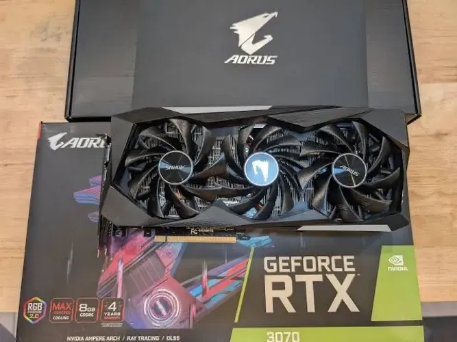 RTX 3070 AORUS MASTER 8GB