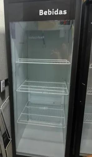 Cervejeira Vertical 570L Frost Free GCB-57V Gelopar Preta 220v