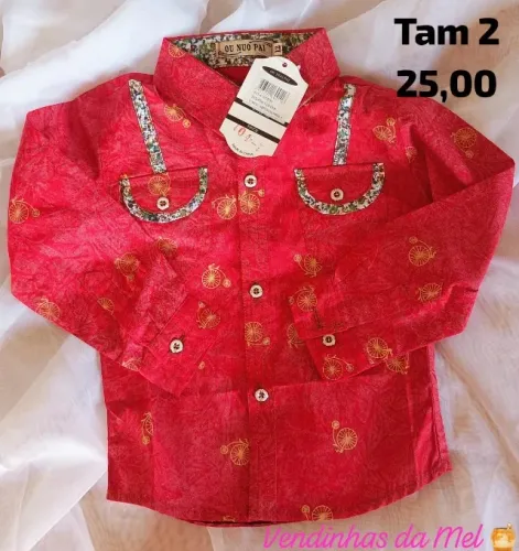 Camisa infantil Tam 2