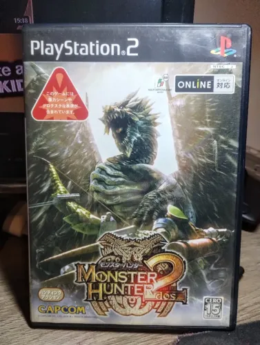 Monster Hunter 2 - PS2 Japonês Original - CIB
