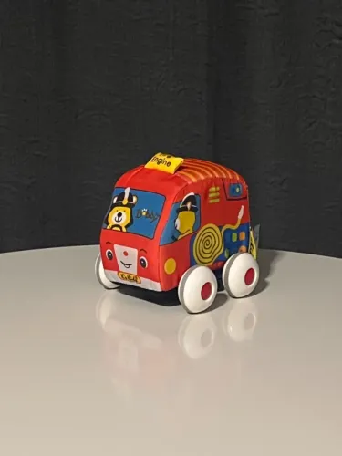 Carrinho a fricão revestido de espuma para bebe