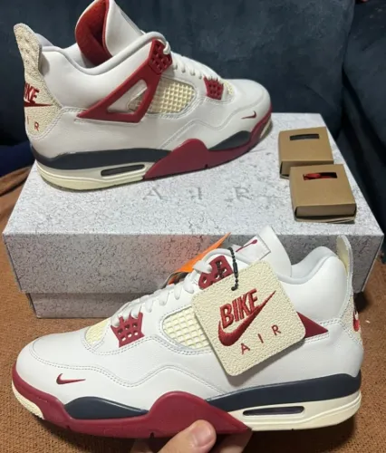 Tênis Nigel Sylvester x Air Jordan 4 Brick After Brick