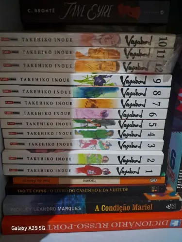 Mangá Vagabond volumes 1,6,7,8,9,10,11 e 12