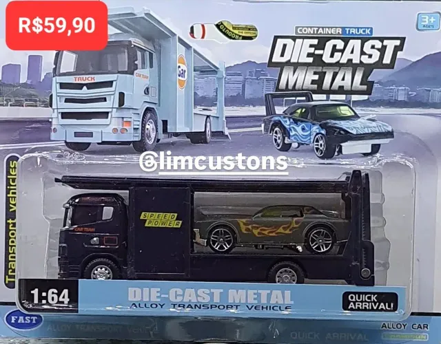 Caminhao transport 1/64 - Alloy Model