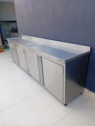 Armário inox a pronta entrega