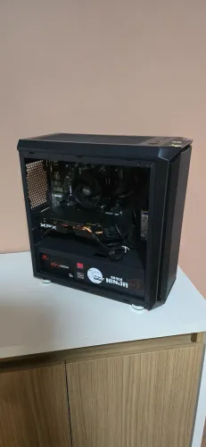 Pc gamer e workstation R5 4600G RX 580 e 32 GB de Ram