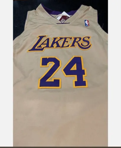 Lakers regata cone Bryant nova authentic rara tamanho M