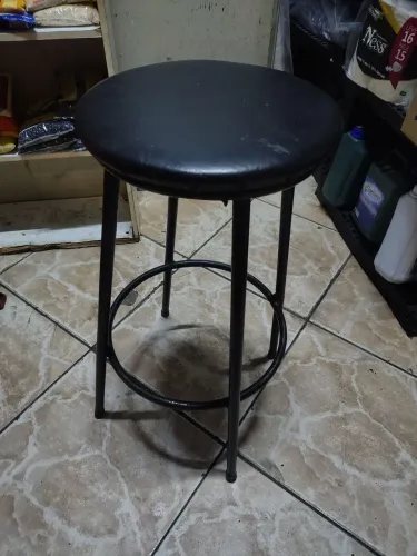 Banqueta alta sem encosto balcão bar