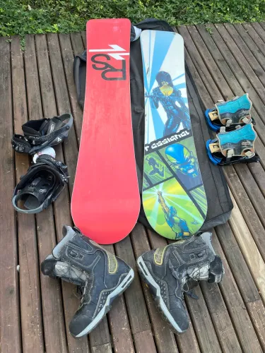 Pranchas usadas desapegando! para neve (snowboard) 