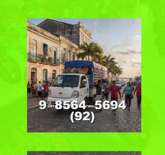 FRETE ALVORADA TARUMÃ ADRIANÓPOLIS E REDENÇÃO LIGUE JÁ 92\9+8564.5694