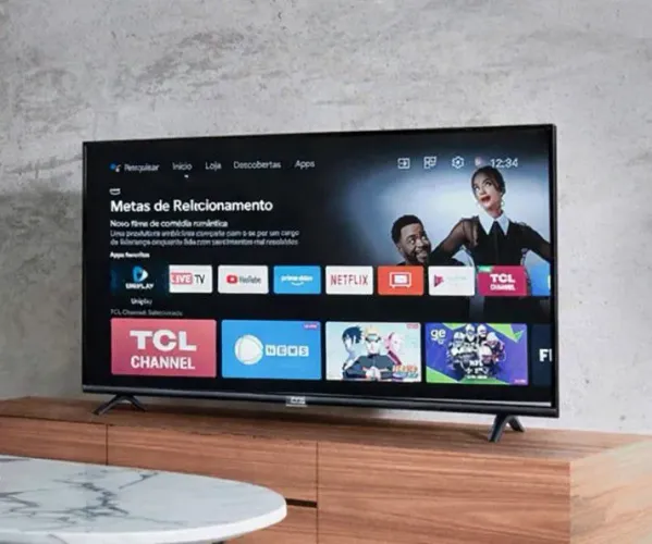 Smart TV TCL 32" LED FHD - NOVÍSSIMA!!!!